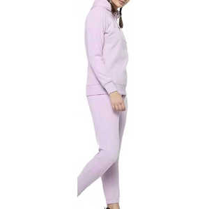 Casual Custom Logo Printing <b>Plus</b> <b>Size</b> Women's Hoodie <b>Jogger</b> and Sweatpants Tracksuit 100% Cotton Winter Season Two Piece <b>Set</b> - Product Image 3
