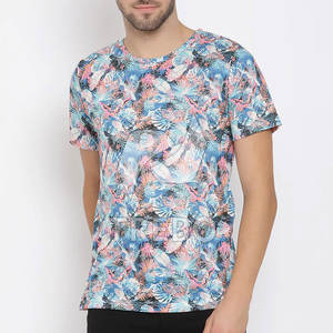 Nouveau modèle T-Shirt adulte à manches courtes en polyester/coton respirant et à séchage rapide pour homme - Product Image 1