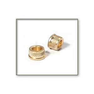 Custom Brass Knurled <b>Insert</b> with Standard and Special <b>Thread</b> Sizes for OEM Manufacturing - Product Image 3