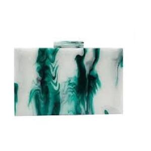 Customized <b>Unique</b> Design Pastel Striped Pearly Resin Clutch <b>Bag</b> or Colorful Striped Clutch <b>Bag</b> - Product Image 4