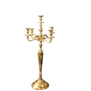 Chaud et attrayant candélabre décoration de la maison nouveau Design métal décoratif classique Table de mariage haut à la main pièce maîtresse à vendre - Product Image 1