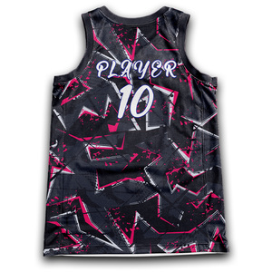 Short en jersey à col en V réversible pour hommes OEM ensemble d'uniformes de basket-ball en maille de polyester à séchage rapide personnalisable XS-XXL tailles respirant - Product Image 3