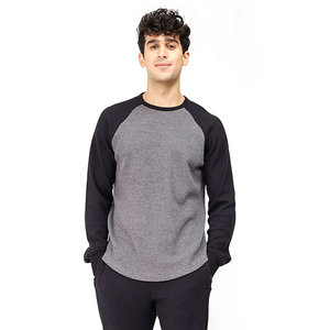 OEM por encargo de los hombres 100% algodón mezclado sudaderas con capucha de patrón sólido para el invierno Venta en línea - Product Image 4