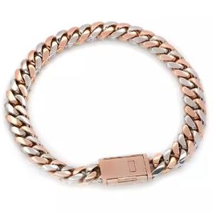 Laboratorio de moda personalizado lujo oro amarillo cadena de eslabones cubanos Moissanite diamante Hip-Hop joyería mejor regalo para hombres - Product Image 3