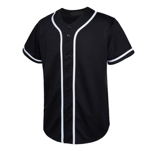 Personnalisé 2025 OEM Vente en gros Blanc Hommes Baseball Polyester personnalisé Votre propre conception Maillot de baseball uni - Product Image 2