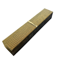 Katalis Platinum Palladium Berlapis dengan Monolit Logam Sarang Lebah untuk Oven atau Perapian Kayu