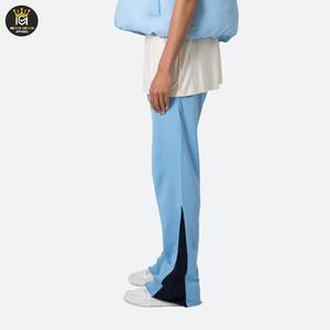 กางเกงวอร์มทรงหลวมสำหรับผู้ชายแนวสตรีทแวร์กางเกงขาบานล้างกรดแบบวินเทจสำหรับผู้ชายผลิตในปากีสถาน - Product Image 5