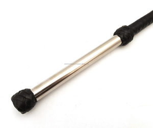 Flogger Bullwhip avec poignée confortable, fouet BDSM en cuir tressé de 35 pouces, fouets authentiques - Product Image 3