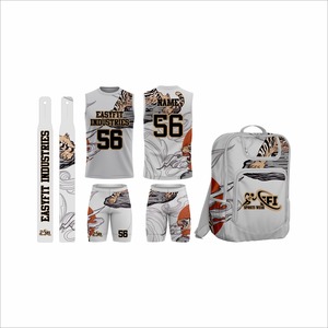 Uniformes de Fútbol Americano 7v7 Personalizados, 100% Poliéster, Nuevo Diseño con Impresión Digital, Secado Rápido, Fácil Ajuste, para Hombre - Product Image 1