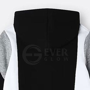 EVERGLOW Best Price Sale New Arrived Fashion Winter Design Hooded Long Sleeve Casual Men Polyester/Cotton Solid Fleece Hoodies - Product Image 4
