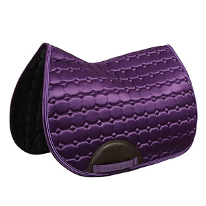 ผลิตภัณฑ์อุปกรณ์ขี่ม้าแผ่นแบบกําหนดเอง แผ่นรองอานขี่ม้าระบายอากาศพร้อมกระเป๋าแบบกําหนดเองสําหรับม้า - Product Image 1