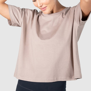 Camiseta Corta de Jersey 100% Algodón Personalizada para Hombre, Camiseta de Manga Corta Informal de Talla Grande, Diseño Sólido, Antibolitas 2026 - Product Image 2