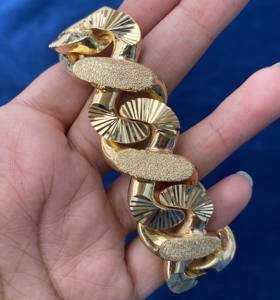 Trendy New Design High Quality 925 <b>Sterling</b> <b>Silver</b> Iced Out Dust Cuban Link Hip Hop Moissanite Diamond <b>Bracelet</b> for <b>Men</b> - Product Image 6