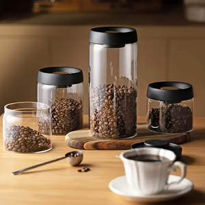 Vacare Juego de recipientes de comida de vidrio borosilicato-Tapas herméticas ecológicas Tamaños personalizables Colores Regalo de negocios Almacenamiento de cocina - Product Image 2