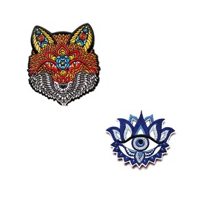 สินค้ามาใหม่ ราคาถูก ป้ายปักมือ งานแฮนด์เมด ออกแบบเองได้ แฟชั่น ป้ายและตราปักมือ - Product Image 6