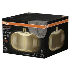 Ampoules LED OSRAM OSR LEDbigelipse E27 à intensité variable, lumière ambrée - Product Image 1