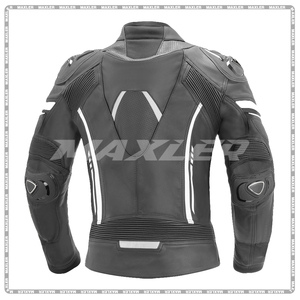 Ladies Leather Women Motorcycle Jacket Riding Clothing Leather Jacket Homologation CE <strong>Approved</strong> Homologated <strong>Process</strong> - Product Image 2