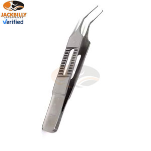 เครื่องมือผ่าตัดตาแบบแมนนวล Utrata Capsulorhexis Forceps ทำจากสแตนเลส ความแม่นยำสูง ได้รับการรับรอง MOL และ CE - Product Image 2