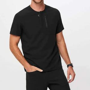 Uniforme d'infirmière de l'hôpital confortable Spandex matériel d'uniforme de soins infirmiers costume de sécurité clinique travail porte OEM - Product Image 6