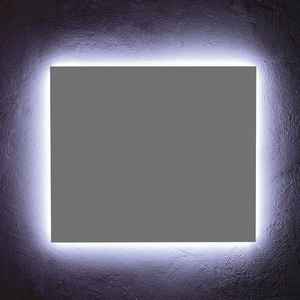 Koricini B3010641000100 Miroir de salle de bain rétroéclairé par LED 70x60 cm - Product Image 1