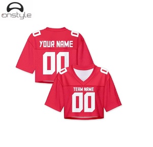 Maillots de football personnalisés pour femmes, maillots de sport sublimés en tissu respirant à séchage rapide, adaptés aux tournois d'entraînement - Product Image 5