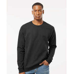 Imprimir peso pesado 380GSM Jumper personalizado al por mayor sudadera hombro caído cuello redondo sudadera hombres con etiqueta privada - Product Image 4