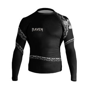 High-Performance Printed Rash Guards 4-Way Stretch Chlorine-Resistant <b>Low</b> MOQ - Product Image 2