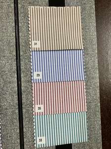 Material de Camisa de algodón polivinílico 58 tela ancha para ropa de hombre y mujer patrón teñido de hilo directo de fábrica tejido para niños y niñas - Product Image 3