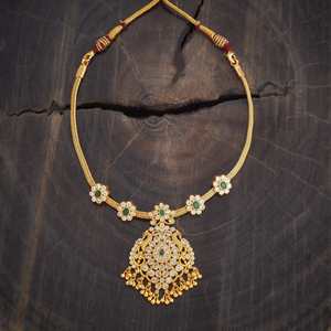 Handmade Silver Temple Necklace-Cultural Collectible Jewelry - Product Image 4