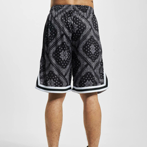 2024 Short en maille Logo personnalisé solide 100% Polyester séchage rapide respirant hommes entraînement Gym basket-ball Powerlifting Shorts - Product Image 3