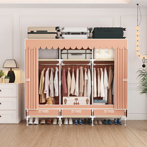 Armario Multicapa de Tela No Tejida con Cajones y Almacenamiento para Zapatos, Amplio Guardarropa para Organización de <span class=keywords><strong>Ropa</strong></span> en el Dormitorio - Product Image 5