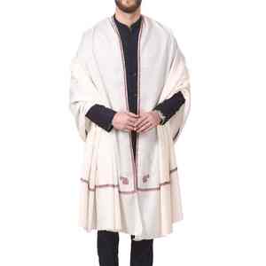 Chal de Lana Premium para Hombre, Invierno, Suave, Color Sólido Tradicional, Elegante, Transpirable, 300g, Talla Personalizada para Clima Frío - Product Image 1