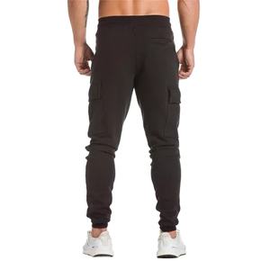 Pantalones Deportivos Rectos Delgados de Alta Calidad para Hombre, Pantalones Jogger de Algodón Negro Personalizados, de Secado Rápido, Transpirables, Casuales de Lona 2026 - Product Image 4