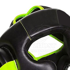New Design Safety Equipment Breathable Lightweight Design Shock Control Boxing <b>Head</b> Guard For Intensive <b>Training</b> Use - Product Image 5