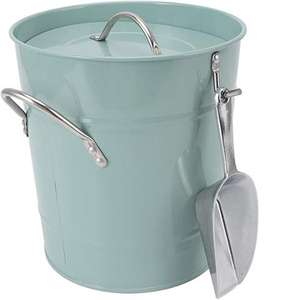 Cubitera de Estilo Galvanizado, Utensilios de Barra de Metal para Hoteles, Restaurantes y Fiestas de Boda, para Almacenamiento de Hielo - Product Image 1