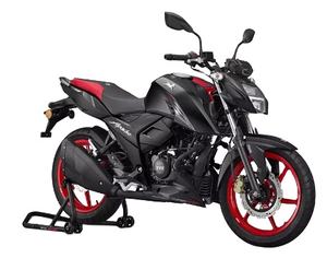 Motocicleta Apache RTR 160 4V BT Disc First In Segment Smart Xonnect Twin Pipe y Twin Barrel Design DE LA India - Product Image 2