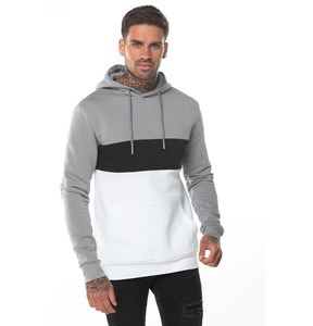 Sweat à capuche technique en molleton gaufré imprimé, doux, personnalisé, épais, en coton respirant et écologique pour homme - Product Image 4