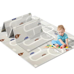 แผ่นรองคลานเด็กขนาดใหญ่ ใช้ร่วมกับคอกกั้นเด็กได้ หนา พับได้ กันน้ำ ทำจากโฟม สำหรับเด็ก<span class=keywords><strong>ทารก</strong></span>และเด็กเล็ก - Product Image 3