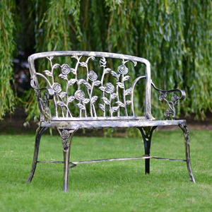 Stylish <b>Iron</b> Outdoor Bench Cast <b>Iron</b> Bench Outdoor <b>Garden</b> Classical Finishing Hot Selling Bench Antique Patio Outdoor - Product Image 2