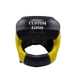 เฮดการ์ดพร้อมช่องระบายอากาศที่ออกแบบมาเพื่อการไหลเวียนของอากาศที่ดีขึ้นหมวกเกรดมืออาชีพสำหรับศิลปะการต่อสู้และการชกมวย - Product Image 1