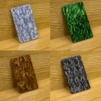 Plaque en acrylique moulé nacré de 3 mm, découpée sur mesure, en PMMA, pour signalétique, artisanat, boîtes cadeaux et fabrication de tuiles de mahjong