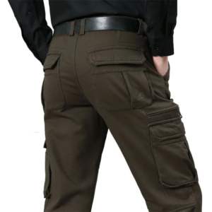 Pantalon Cargo Pant Workwear Casual Work Shorts avec 6 poches Outdoor Waterproof Casual Multi Pocket Pants Men Cargo Pants - Product Image 5
