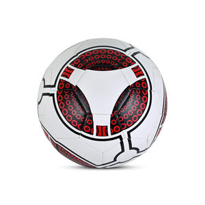 Balones de fútbol de entrenamiento de partido oficial de tamaño personalizado de alta calidad fabricación profesional buena tela hecha PU PVC uso deportivo - Product Image 1