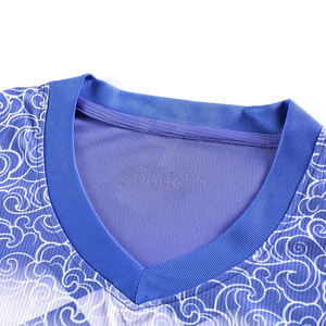 ชุดฟุตบอลผู้ชายเย็บเรียบและชุดฟุตบอลผ้าควบคุมความชื้น - Product Image 2