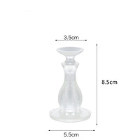 Loquet de porte à ventouse en plastique, design minimaliste, adapté aux salles de bain et aux chambres à coucher