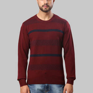 Chandails pour hommes à motif solide de qualité supérieure saison d'hiver et d'automne meilleurs chandails de conception pour hommes - Product Image 1