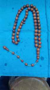 Cuentas de Oración Musulmanas de Resina Natural, Color Blanco con Amarillo Gaba, Económicas y Modernas, Tasbih Islámico - Product Image 5