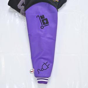 Veste de baseball personnalisée de haute qualité pour hommes respirant laine Polyester cuir manches automne Varsity Style College Blank Bomber Plain - Product Image 3