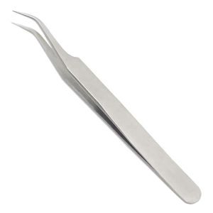 Pince à cils Super dure en acier inoxydable, haute antistatique pour les outils d'extension de cils - Product Image 3
