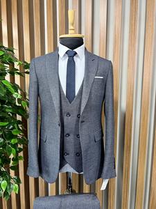 Costumes élégants de luxe d'élite pour les hommes meilleure qualité marques turques en gros pas cher préféré par les jeunes sur mesure - Product Image 4